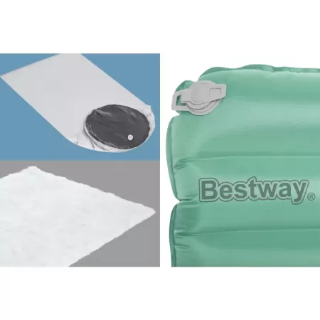 Надувной спальный коврик каремат "AdventuRest Insulated Queen" 198 x 71 x 7,5 см, Bestway 69618 BW