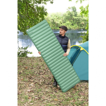 Надувной спальный коврик каремат"AdventuRest Insulated Queen" 203x142x15см, Bestway 69619 BW