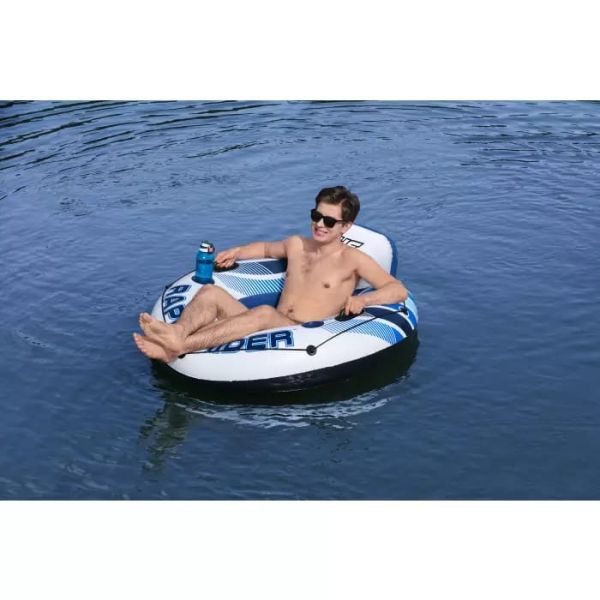 Надувной круг-кресло 135см "Rapid Rider" с ручками и подстакаником, до 90кг, Bestway 43116 BW
