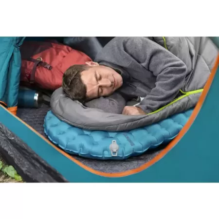 Надувной спальный коврик каремат "AlpineLite Insulated Regular Mummy" 183x51x7.5см, Bestway 69612 BW