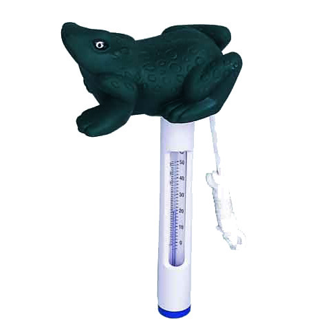 Термометр-игрушка "Крокодил" для измерения температуры воды в бассейне (90343), Boda AQ2702