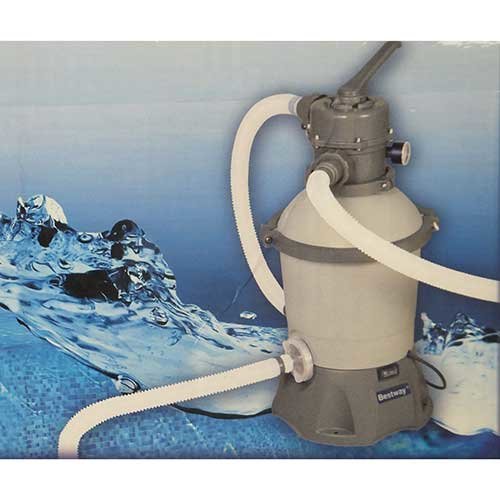 Песочный фильтр-насос 2006 л/ч , резервуар для песка 8,5 кг, Bestway 58397 BW
