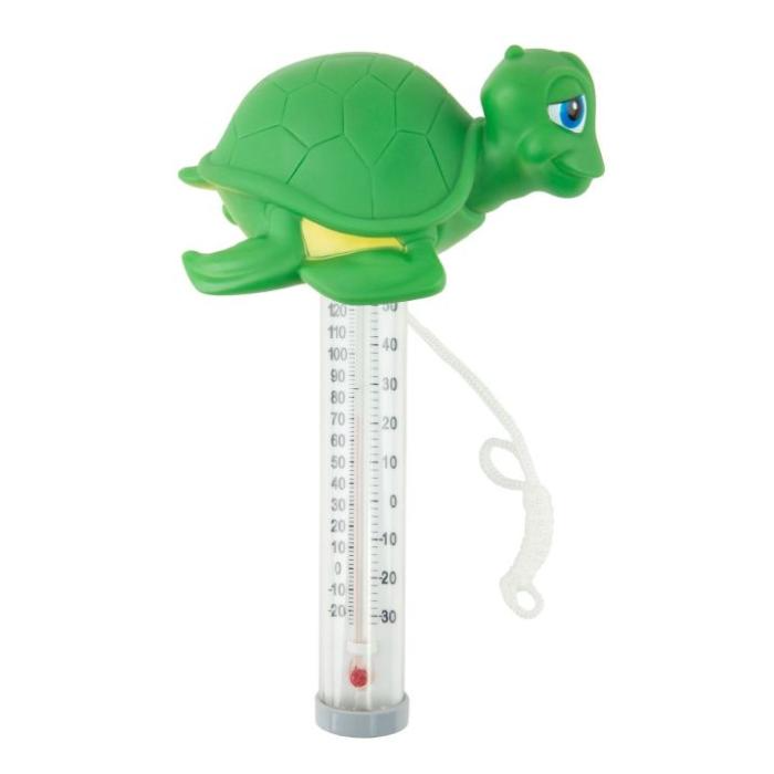 Термометр-игрушка "Черепашка" для измерения температуры воды в бассейне (K785BU/6P), KOKIDO AQ12222