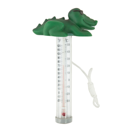 Термометр-игрушка "Крокодил" для измерения температуры воды в бассейне (K725DIS/6P), KOKIDO AQ12225