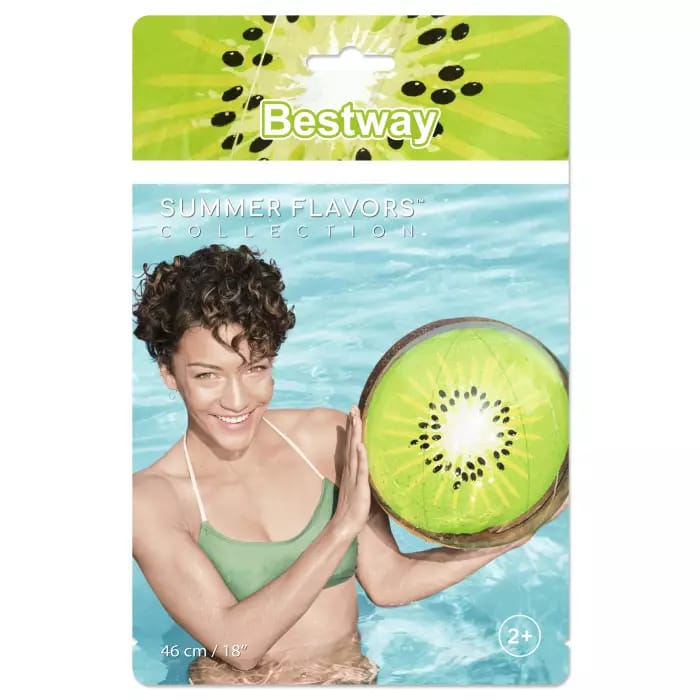 Пляжный мяч 46см "Фрукты" от 2 лет, 3 вида, Bestway 31042 BW