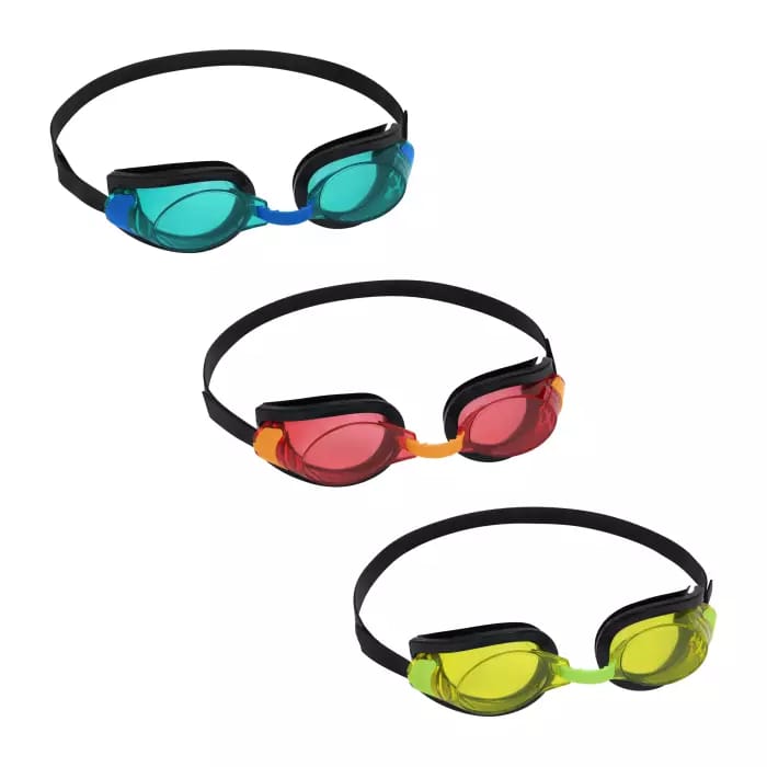 Очки для плавания "Focus" от 7 лет, 3 цвета, Bestway 21005 BW