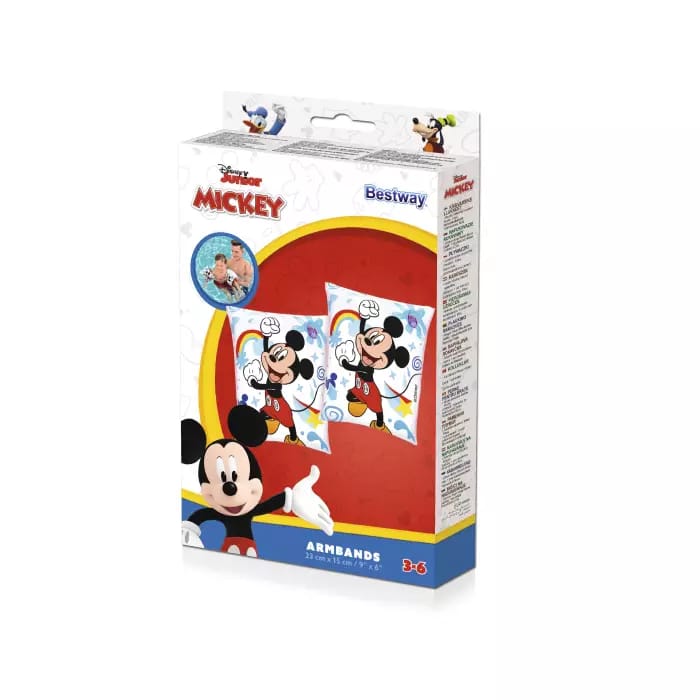Нарукавники 23х15см "Mickey Mouse" 3-6 лет, Bestway 91002 BW