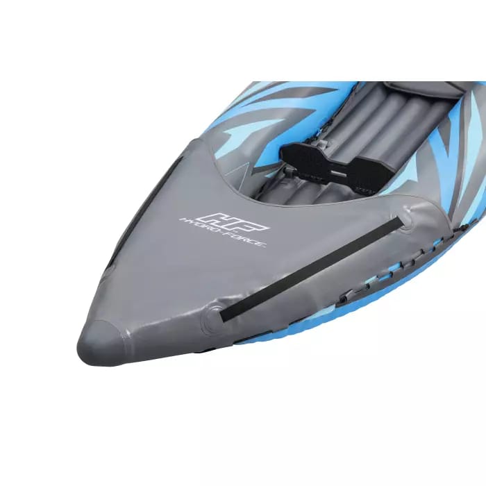 Надувная байдарка "Surge Elite X1 Kayak" 305x91х40см, алюм.весло 230см, насос 62086, до 100кг, Bestway 65143 BW