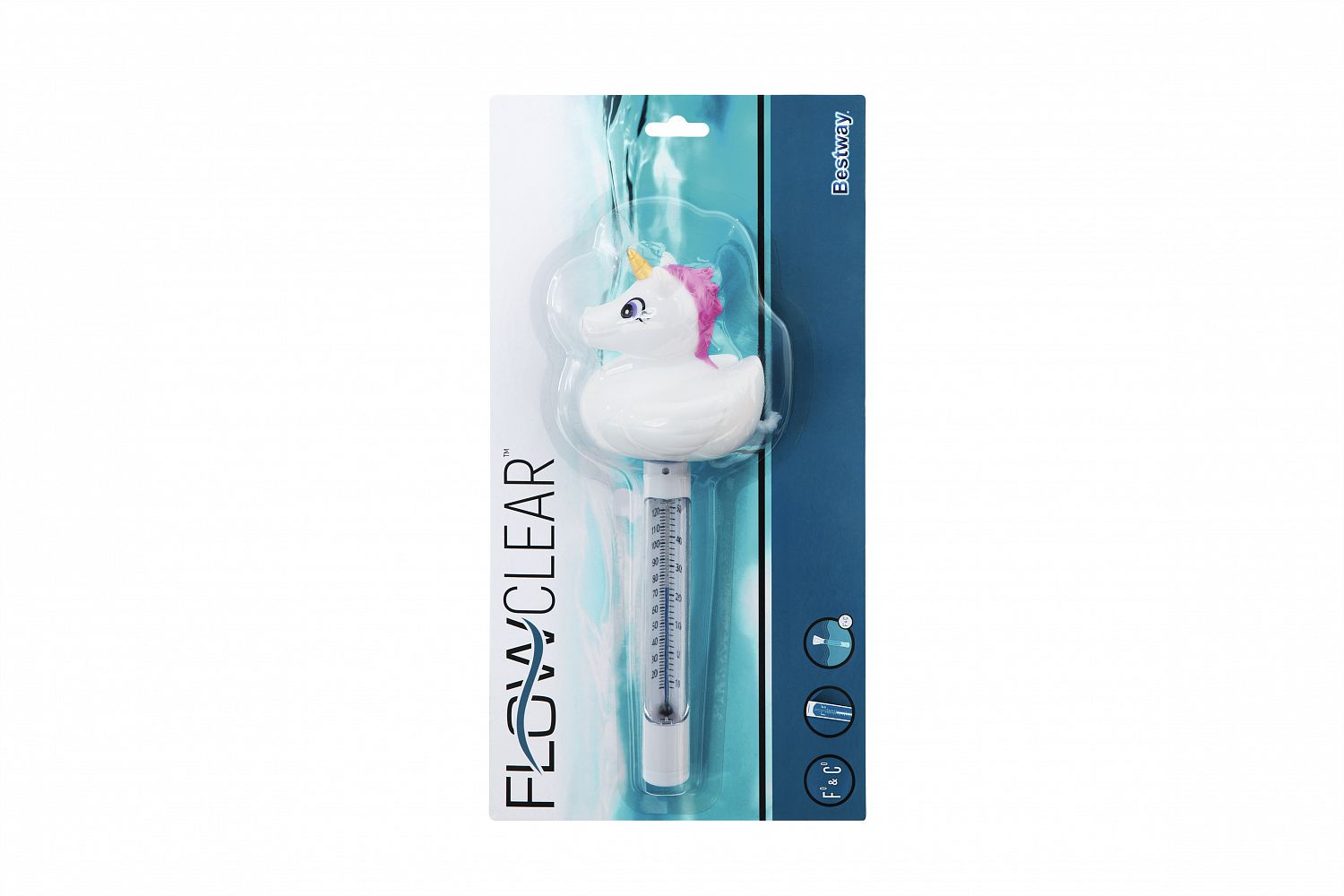 Термометр-игрушка для измерения температуры воды в бассейне, 2 вида, Bestway 58595 BW