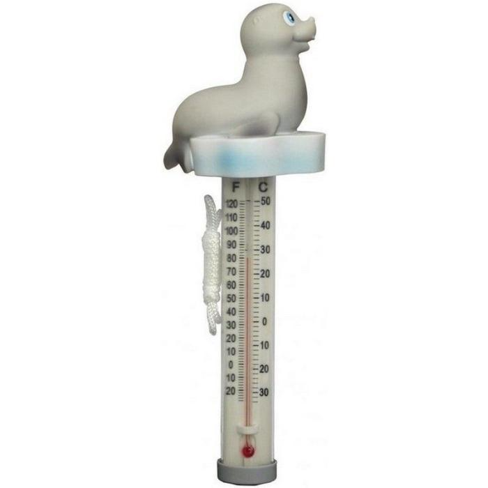 Термометр-игрушка "Тюлененок" для измерения температуры воды в бассейне (K265DIS/6P), KOKIDO AQ12177