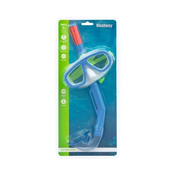 Комплект для плавания "Fun Snorkel" от 3 лет, 2 цвета, Bestway 24018 BW