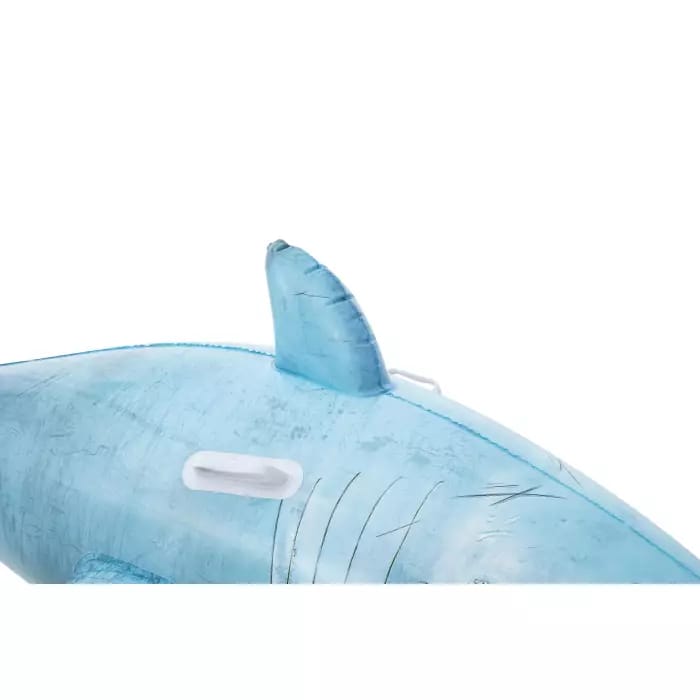 Надувная игрушка-наездник 183x102см "Реалистичная акула" с ручками, до 45кг, от 3 лет, Bestway 41405 BW