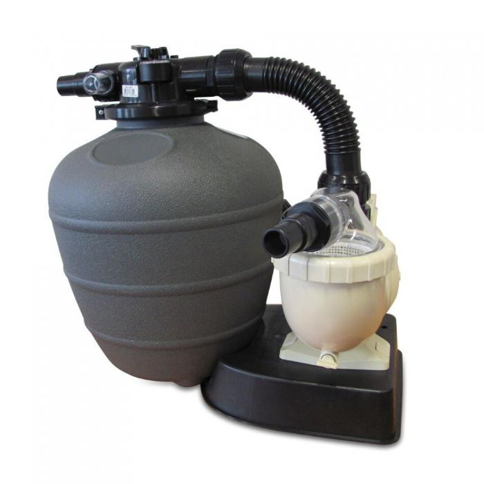 Песочный фильтр-насос 8000л/ч, резервуар для песка 17кг, фракция 0.45-0.85мм, Emaux 88033669