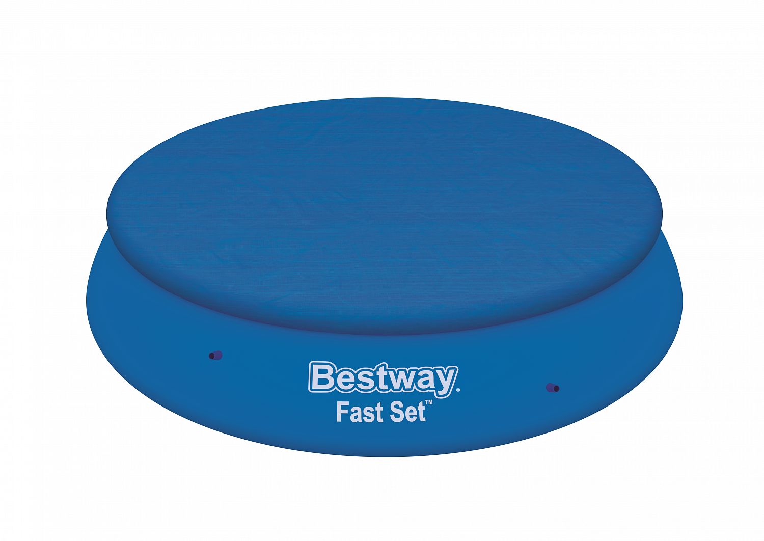 Тент для бассейнов с надувным бортом Fast Set 396см (D415см), Bestway 58415 BW
