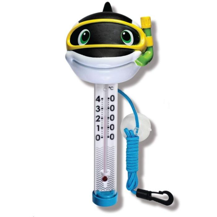 Термометр-игрушка "Косатка" для измерения температуры воды в бассейне (TM07DIS/C), KOKIDO AQ22064