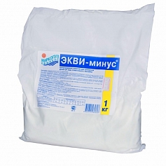 ЭКВИ-МИНУС, 1кг п/э пакет, гранулы для понижения уровня рН воды, Маркопул Кемиклс М82
