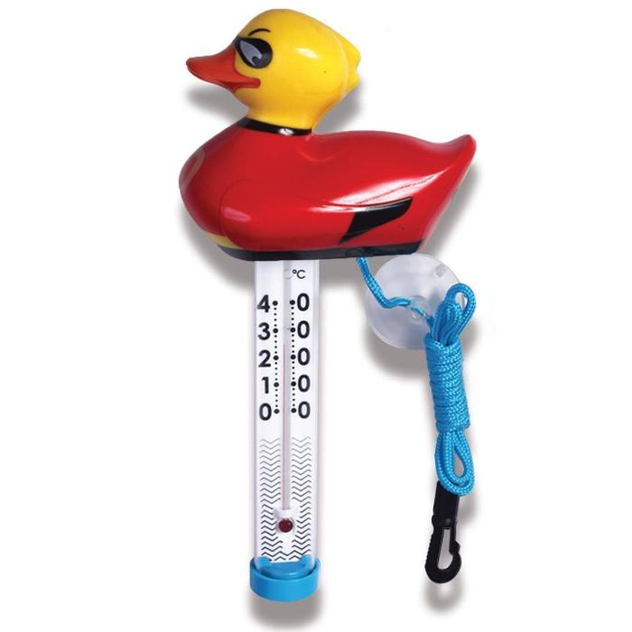 Термометр-игрушка "Супер утка" для измерения температуры воды в бассейне (TM08CB/18), KOKIDO AQ22066
