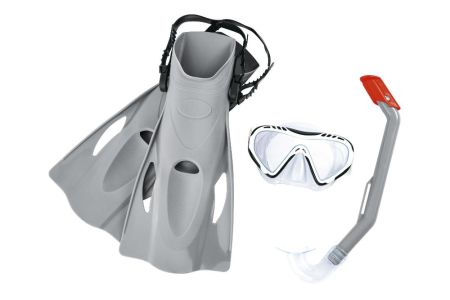 Комплект для плавания "Firefish" от 7 лет, р-р.ласт 37-41, 2 цвета, Bestway 25025 BW