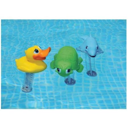 Термометр-игрушка "Утка" для измерения температуры воды в бассейне (K785BU/6P), KOKIDO AQ12221