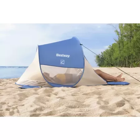 Палатка 2-местная 200х120х90см "Beach Quick 2" 1 слой, 190T polyester PU, 500мм, 110гр/м2 PE, Bestway 68107 BW