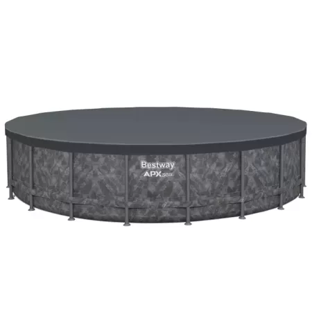 Каркасный бассейн 610х132см "APX 365", 32695л, песочный фильтр-насос, лестница, тент, полисферы, Bestway 561KE BW