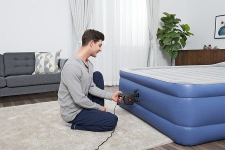 Насос электрический 220В повыш. мощности, 1100 л/мин, 3 насадки, Bestway 62258 BW