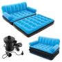 Надувной диван-трансформер 152х188х64см "Multi-Max 3-in-1" эл.насос 220В, 3 цвета, Bestway 67356 BW