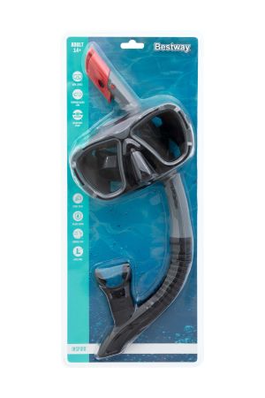 Комплект для плавания "BlackSea" от 14 лет, 2 цвета, Bestway 24021 BW