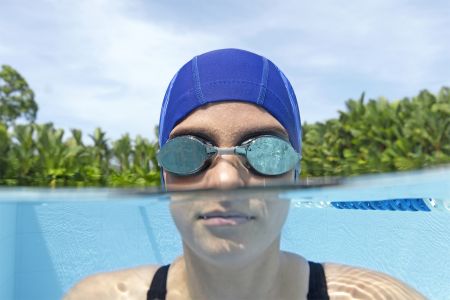 Шапочка для плавания тканевая, от 14 лет, Bestway 26039 BW