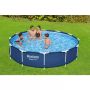 Каркасный бассейн Steel Pro 366х76см, 6473л, фил.-насос 1249л/ч, Bestway 56681 BW