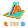 Водный игровой-центр 565х373х265см "Tidal Tower" с разбрызгивателем и горкой, до 327кг, от 5 лет, Bestway 53385 BW