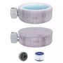 СПА-бассейн 132/180х66см "Cancun AirJet" 669л, круглый, аэромассаж, Bestway 60003 BW