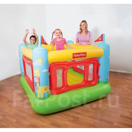 Игровой центр-батут 175x173x135см "Bouncetastic" до 85кг, Bestway 93536 BW