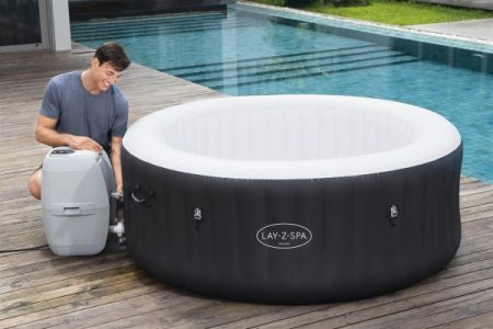 СПА-бассейн 132/180х66см "Miami AirJet" 669л, круглый, аэромассаж, Bestway 60001 BW