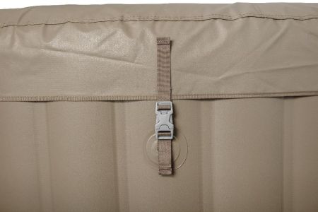 СПА-бассейн 146/196х71см "Palm Springs AirJet" 916л, круглый, аэромассаж, Bestway 60017 BW