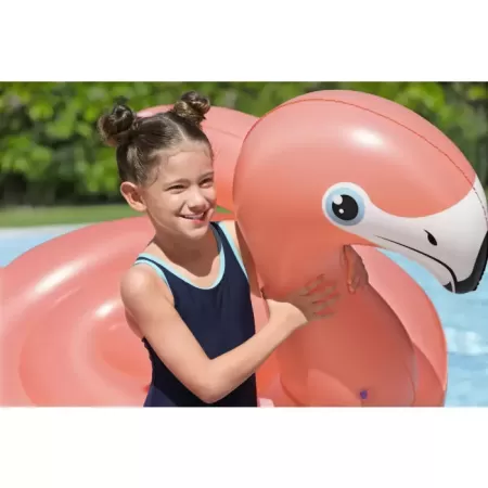 Надувная игрушка-наездник 128x110x87см "Фламинго", от 3 лет, Bestway 41525 BW