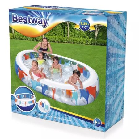 Детский надувной бассейн 229х152х51см, 542л, от 6 лет, Bestway 54066 BW