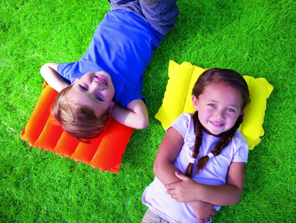 Надувная подушка 38х24х9см, 3 цвета, Bestway 67485 BW