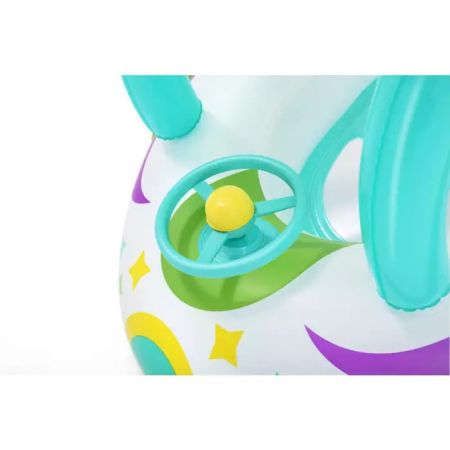 Надувная лодочка 107х112см "Космос" с тентом, от 3 лет, Bestway 34149 BW