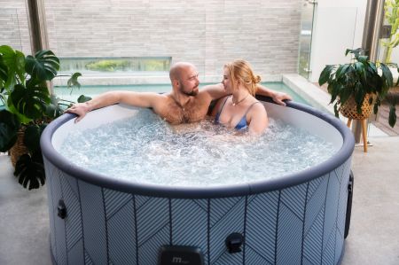 СПА-бассейн 180х65см "Tidal" 930л, круглый, гидромассаж, аэромассаж, MSpa F-TD066WE