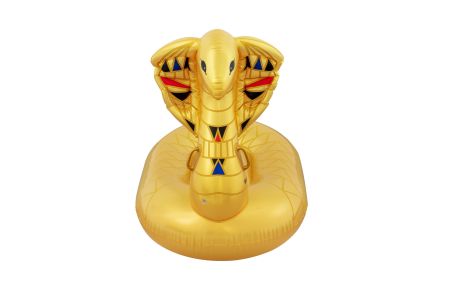 Надувной матрас-плот для плавания 180х146см "Золотая Кобра" с ручками, до 90кг, от 12 лет, Bestway 41445 BW