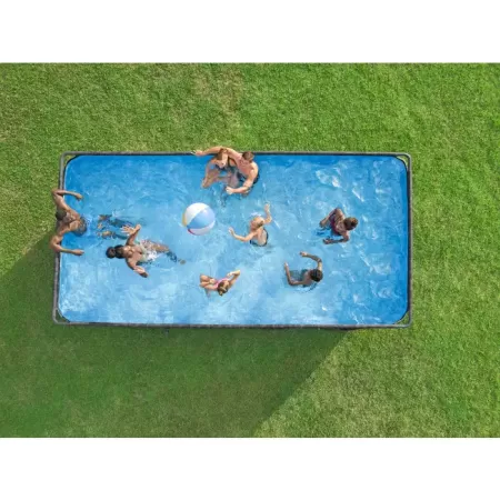 Каркасный прямоугольный бассейн 549х274х132см "APX" 365 16477л, песч.фил-нас, лестн, тент, полисферы, Bestway 561KA BW