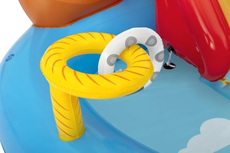 Игровой центр 264х188х140см "Дикий Запад" с горкой, 278л, от 2 лет, Bestway 53118 BW