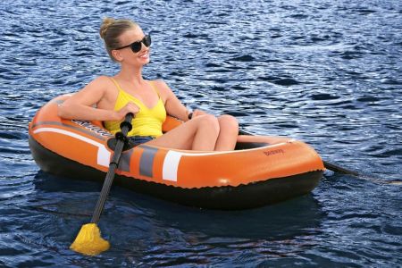 Надувная лодка "Kondor 1000" 155х97см, вёсла 62015, до 80кг, Bestway 61078 BW