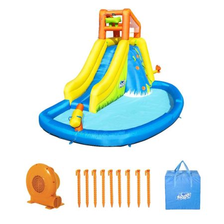 Водный игровой-центр 435x286x267см "Mount Splashmore" с разбрыз. и горкой, до 270кг, от 5 лет, Bestway 53345 BW