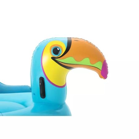 Надувной матрас-плот для плавания 207х150см "Тукан" с ручками, до 90кг, от 12 лет, Bestway 41126 BW