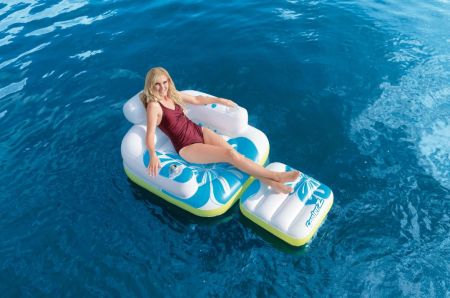 Надувной матрас-шезлонг для плавания 175х107см, Bestway 43128 BW