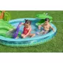 Игровой центр 224х181х72см "Crocodile Cove" с горкой, мячами и игрушками, от 2 лет, Bestway 53166 BW