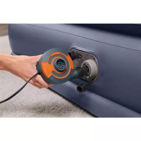 Надувная кровать 152х203х51см "QuadComfort" встр.нас. 220В, Bestway 67925 BW