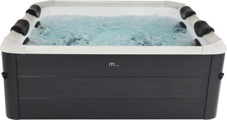 СПА-бассейн 180х180х65см "Oslo Aero Plus", квадратный,  гидромассаж, аэромассаж.(4 коробки A.B.C.D), MSpa F-OS063WAP